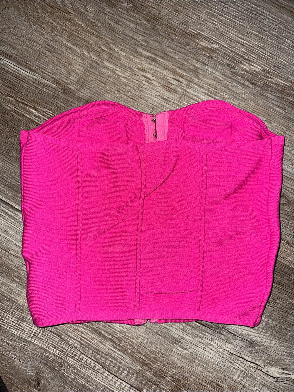 Strapless Crop Top - Picture 2 of 3
